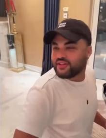 Lucas Guedez estava na viagem com Virginia