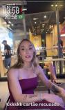 Virginia gravou o momento nas redes sociais