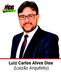 Luizão Arquiteto é vereador de Santa Isabel, cidade do Alto Tietê, SP.