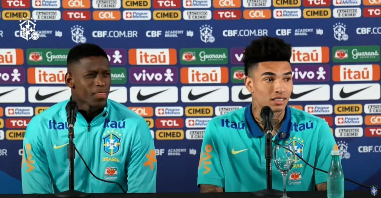 Jogadores da Seleção reagem de forma curiosa a pergunta sobre jogo contra o Peru