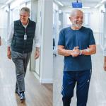 Internado, Lula divulga vídeo caminhando em hospital e pede 'tranquilidade'