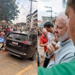 Com agenda na Zona da Mata, Lula visita escola convertida em abrigo no município de Juiz de Fora