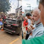 Com agenda na Zona da Mata, Lula visita escola convertida em abrigo no município de Juiz de Fora