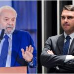 Lula e Flávio Bolsonaro estão empatados entre eleitores mineiros, aponta Quaest