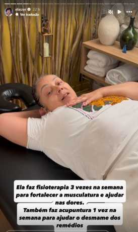Eli mostrou rotina com a mãe