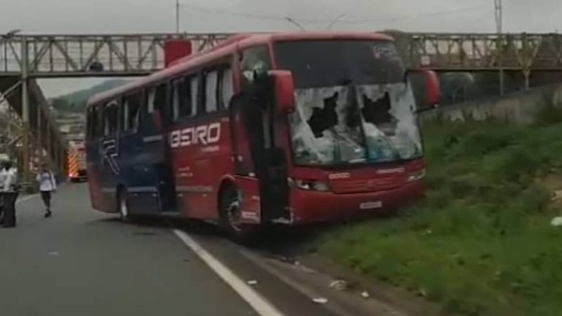 Motorista de ônibus relata momentos de terror em ataque da Mancha Alviverde à Máfia Azul
