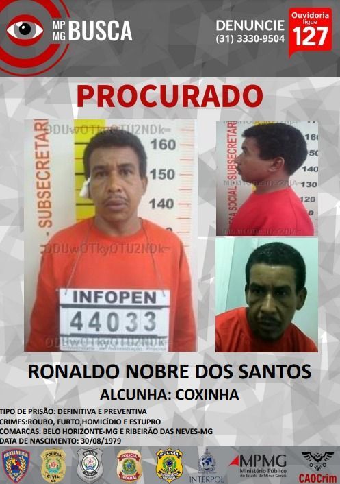 Ministério Publico divulga imagens do Maníaco da Zona Oeste.