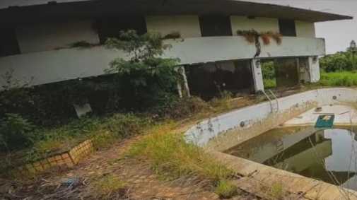 Mansão de Hebe ficou abandonada por anos