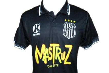 Camisa do Ceará em 1996, com patrocínio da banda Mastruz com Leite