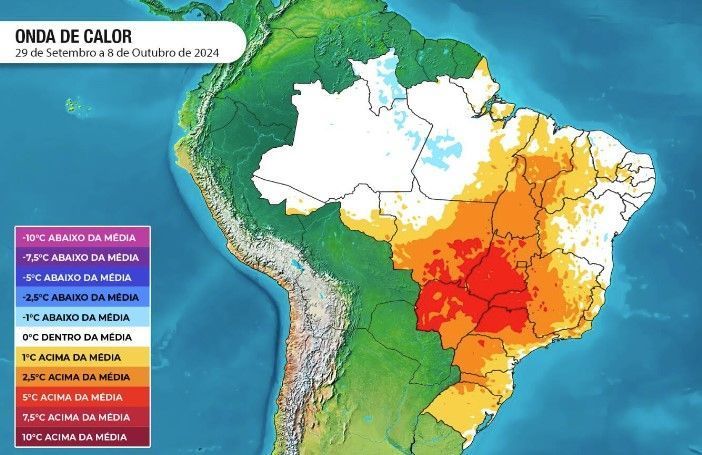 Outubro vai começar com onda de calor em Minas e em outros estados