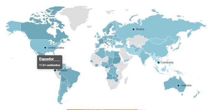 Um dos nossos vizinhos latinos, os equatorianos, são os mais 