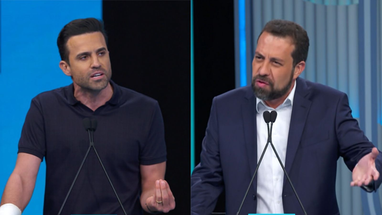 Debate em SP esquenta com troca de ofensas entre Boulos e Marçal; veja frases