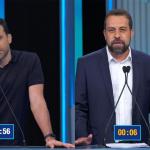 Debate em SP: Boulos quebra regra e desafia Marçal a exibir exame toxicológico