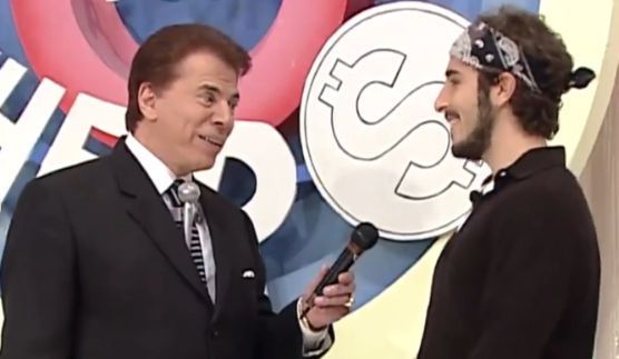 Marcos Mion se despede de Silvio Santos