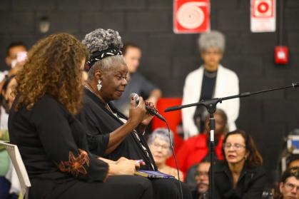 Escritora Conceição Evaristo na Bienal Mineira do Livro