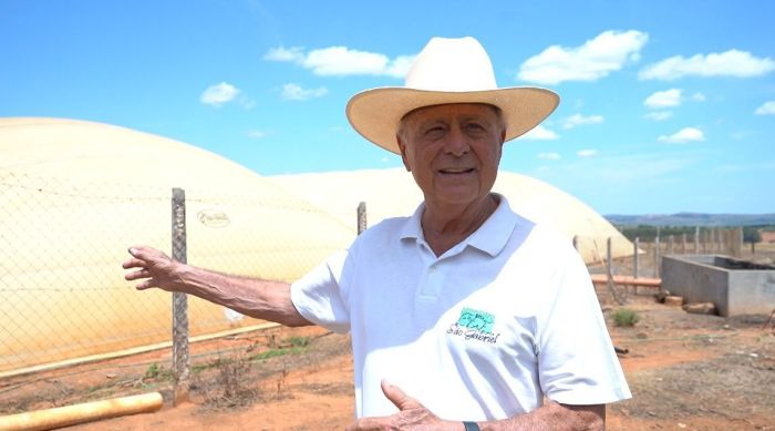 Mário Lúcio de Assis, responsável pela Agropecuária São Gabriel