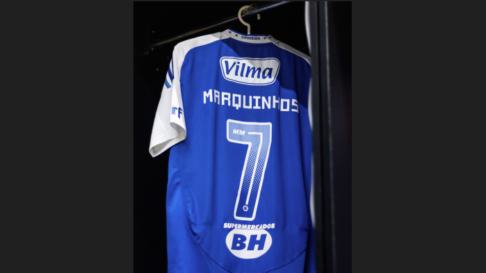 Marquinhos assumirá camisa 7 do Cruzeiro