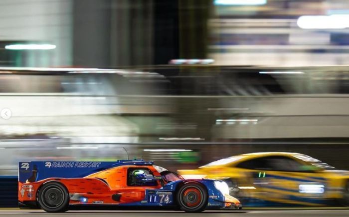 Felipe Massa dirigindo carro 74 no nos treinos em Daytona Felipe Massa dirigindo carro 74 no nos treinos em Daytona