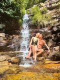 Dado e Marcela aproveitaram a Chapada dos Veadeiros