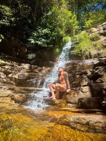 Dado e Marcela aproveitaram a Chapada dos Veadeiros