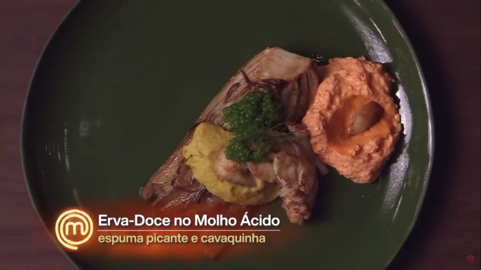 Prato apresentado por Daniela foi elogiado pelos chefs 