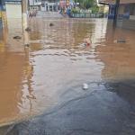 Gestante entra em trabalho de parto em meio à chuva na Zona da Mata de MG