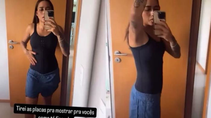 A funkeira MC Loma, que está com 22 anos