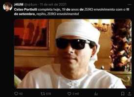 Celso Portiolli é anualmente ligado ao atentado de 11 de setembro