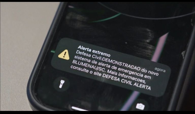 Novo sistema de alerta de desastres da Defesa Civil Nacional será testado em Belo Horizonte