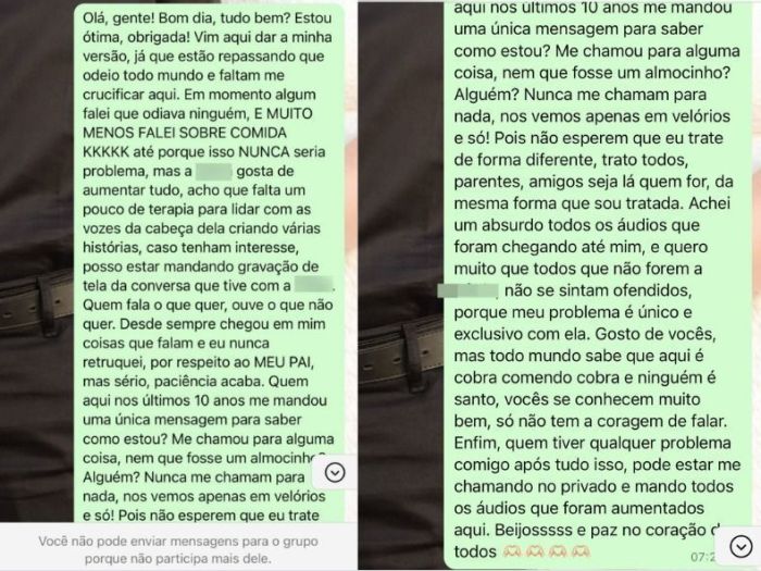 Goiana se casa sem convidar parentes, e áudios de familiares revoltados viralizam