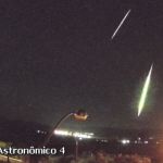 Vídeo registra queda de meteoros em Santa Maria, no RS