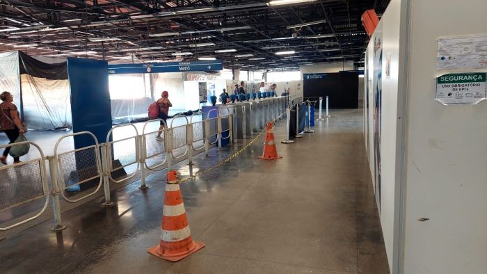 Reformas em estações do metrô de Belo Horizonte começaram no final de 2023