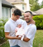 Rangel e Bley publicaram fotos com a filha Mia