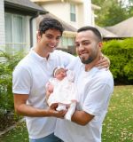 Rangel e Bley publicaram fotos com a filha Mia