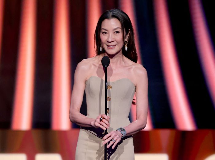 Michelle Yeoh ganhou o Oscar de Melhor Atriz em 2023.