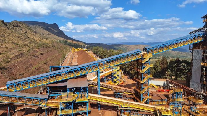 Mina Capanema produzirá cerca de 15 milhões de toneladas por ano sem usar água no processamento do mineral e sem gerar rejeito, eliminando necessidade de barragem  