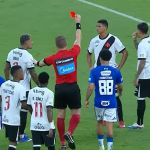 Cruzeiro x Vasco: meio-campista titular é expulso em jogo no Mineirão