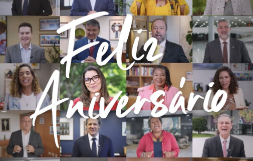 Janja e ministros gravam vídeo parabenizando Lula por aniversário de 79 anos