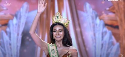 Candidata da Filipinas é coroada Miss Grand International 2025