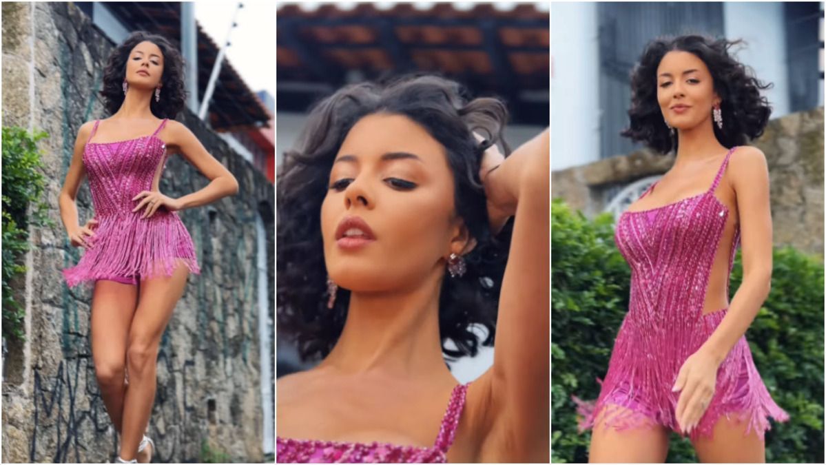 Luana Cavalcante é chamada de 'Miss Universo 2024' após desfile com vestido curtíssimo