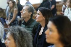 Famosos e família na missa de sétima dia de Preta Gil