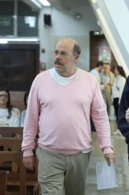 Famosos e família na missa de sétima dia de Preta Gil