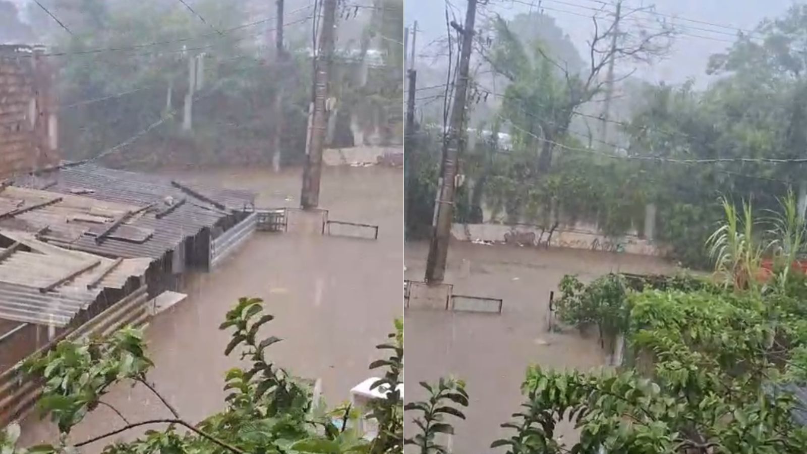Vídeo: Casa em BH é inundada após chuva extremamente forte