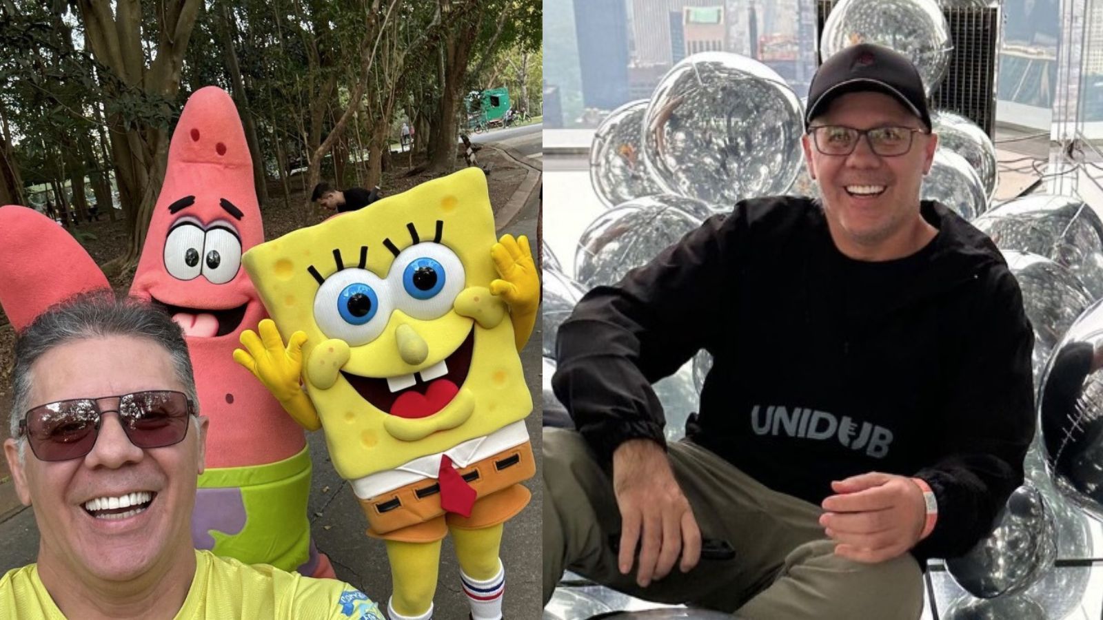 Vídeo: dublador de Bob Esponja procura polícia para denunciar golpe