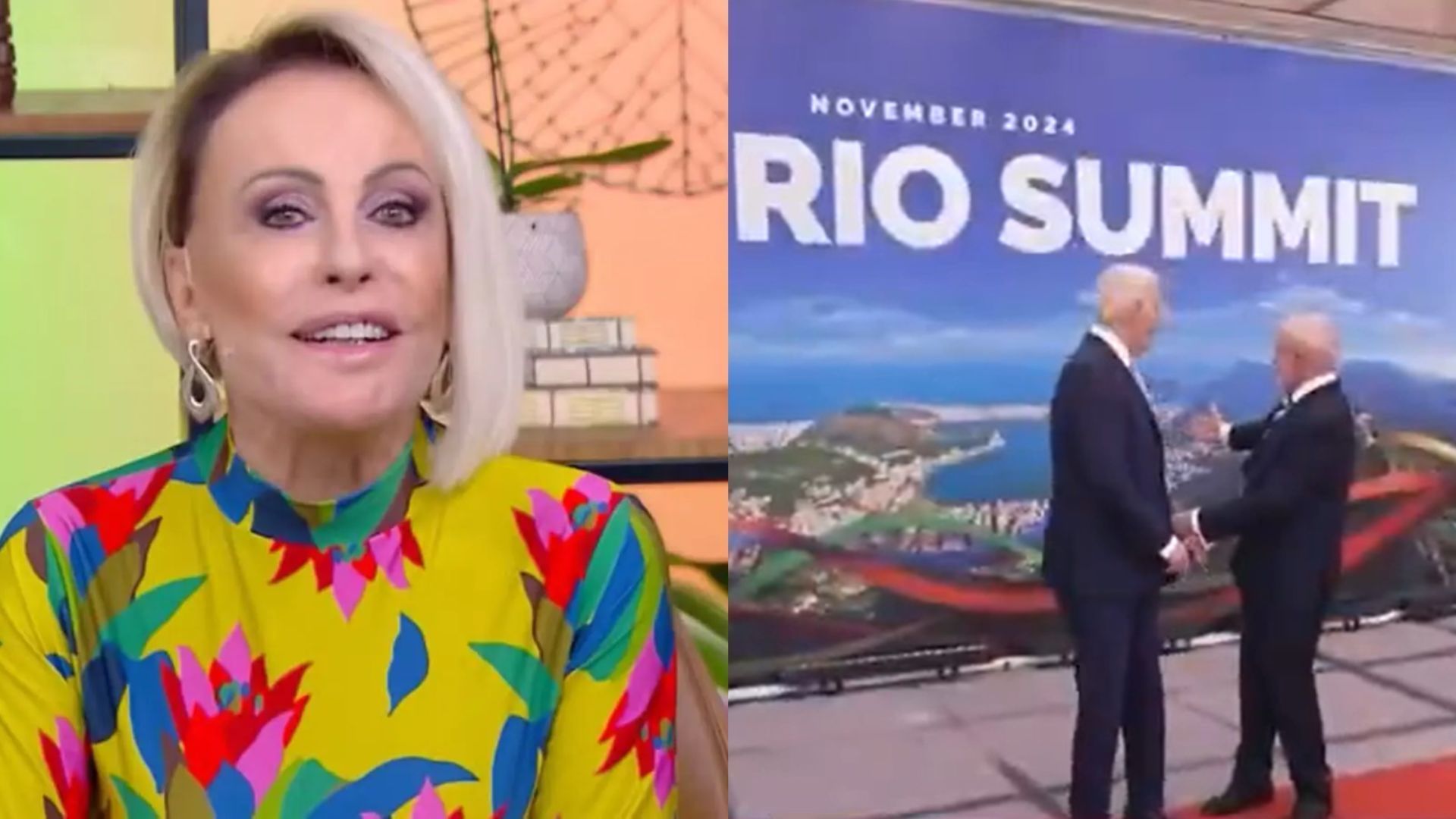 Ana Maria Braga chama presidente Biden de Bin Laden e arranca reação