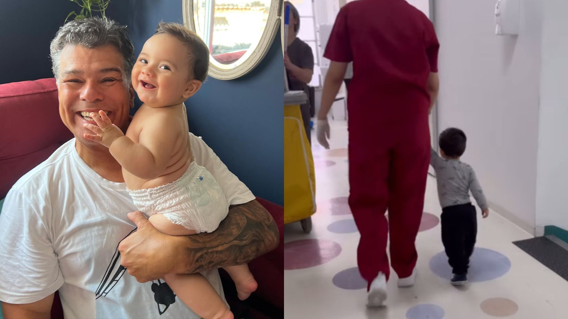 Neto de Maurício Mattar tem atualização no hospital e filha compartilha mensagem