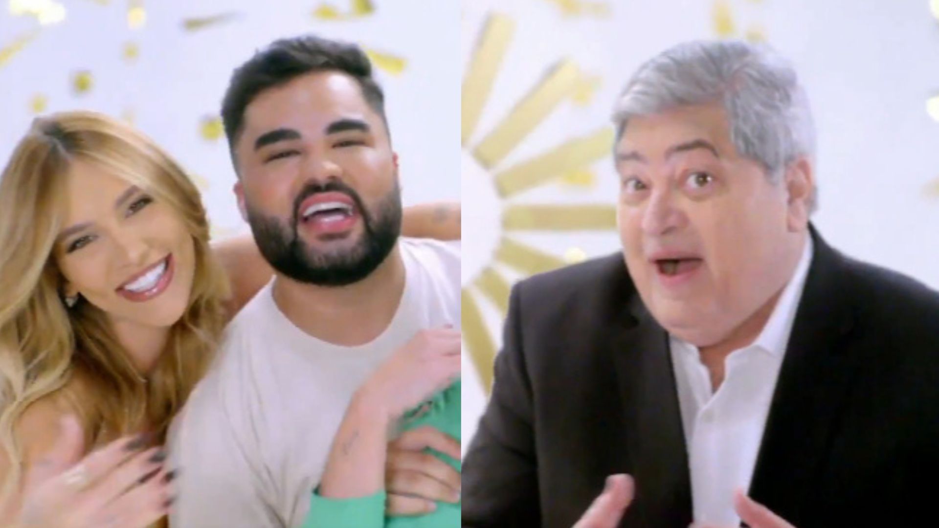 SBT estreia vinheta de fim de ano sem Raul Gil e inclui Datena e Virgínia