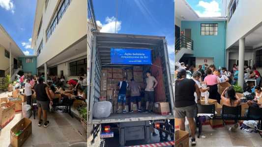 Doações da Arquidiocese de BH para a Zona da Mata