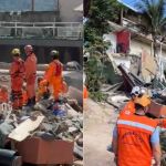 Terceira morte é confirmada após desabamento de asilo em BH