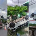 Caminhonete que invadiu escola em BH é retirada; veja vídeo